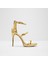 Levıssa Sandalet Yüksek Topuklu Sandalet;abiye Sandalet - Gold 1