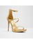 Levıssa Sandalet Yüksek Topuklu Sandalet;abiye Sandalet - Gold 4