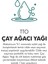 Çay Ağacı Yağı 10 ml 2