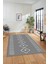 Iskandinav Dijital Yıkanabilir Kaymaz Salon Halısı Mutfak Halısı Yolluk, Iskandinav-02-Gri, 1