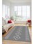 Iskandinav Dijital Yıkanabilir Kaymaz Salon Halısı Mutfak Halısı Yolluk, Iskandinav-02-Gri, 3