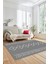 Iskandinav Dijital Yıkanabilir Kaymaz Salon Halısı Mutfak Halısı Yolluk, Iskandinav-02-Gri, 4