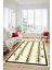 Dijital Kaymaz Yıkanabilir Modern Iskandinav Desen Mutfak Yolluk Salon Halısı, Iskandinav-07-Krem, 1