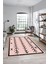 Dijital Kaymaz Yıkanabilir Modern Iskandinav Desen Mutfak Yolluk Salon Halısı, Iskandinav-07-Pembe, 5