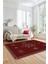 Dijital Kaymaz Yıkanabilir Iskandinav Desen Mutfak Yolluk Salon Halısı, Iskandinav-08-Bordo, 2