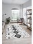 Modern Iskandinav Desen Dijital Kaymaz Yıkanabilir Yolluk Mutfak Salon Halısı, Iskandinav-13-Gri, 4