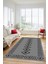 Dijital Kaymaz Yıkanabilir Iskandinav Mutfak Yolluk Salon Halısı, Iskandinav-03-Gri, 3