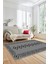 Dijital Kaymaz Yıkanabilir Iskandinav Mutfak Yolluk Salon Halısı, Iskandinav-03-Gri, 4