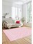 Dijital Kaymaz Yıkanabilir Iskandinav Tasarım Mutfak Yolluk Salon Halısı, Iskandinav-28-Pembe, 5
