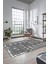 Iskandinav Desen Modern Kaymaz Yıkanabilir Yolluk Mutfak Salon Halısı, Iskandinav-24-Gri, 2