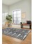 Iskandinav Desen Modern Kaymaz Yıkanabilir Yolluk Mutfak Salon Halısı, Iskandinav-24-Gri, 4