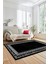 Dijital Kaymaz Yıkanabilir Iskandinav Desenli Mutfak Yolluk Salon Halısı, Iskandinav-30-Antrasit, 5