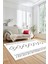Iskandinav Dijital Yıkanabilir Kaymaz Salon Halısı Mutfak Halısı Yolluk, Iskandinav-02-Beyaz, 4
