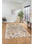 Dijital Kaymaz Yıkanabilir Iskandinav Desen Mutfak Yolluk Salon Halısı, Iskandinav-29-Kahve, 2
