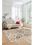 Dijital Kaymaz Yıkanabilir Iskandinav Desen Mutfak Yolluk Salon Halısı, Iskandinav-29-Kahve, 5