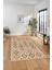 Iskandinav Desenli Kaymaz Taban Yıkanabilir Yolluk Koridor Salon Halısı, Iskandinav-21-Bej, 4