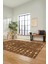 Iskandinav Desen Modern Kaymaz Yıkanabilir Yolluk Mutfak Salon Halısı, Iskandinav-24-Kahve, 4