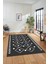 Dijital Kaymaz Yıkanabilir Modern Iskandinav Mutfak Yolluk Salon Halısı, Iskandinav-25-Antrasit, 3