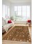 Iskandinav Desen Modern Kaymaz Yıkanabilir Yolluk Mutfak Salon Halısı, Iskandinav-24-Kahve, 5