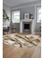 Baskılı Kaymaz Yıkanabilir Mermer Desenli Oval Mutfak Yolluk Salon Halısı, O-Mermer-02-Kahve, 4