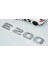 E200 Bagaj Krom Abs 3m 3D Yazı Logo Benz Ile Uyumlu 4