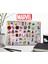 Marvel Comics Defter Suluk Laptop Notebook Tablet Telefon Kılıf Sticker Seti 1