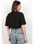 Kadın Let`s Handout Baskılı Crop Top T-Shirt 2