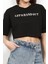 Kadın Let`s Handout Baskılı Crop Top T-Shirt 4