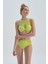 Fıstık Yeşili Halter Yaka Bikini Üst 1