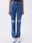Xsıde Straight Fit Yırtık Detaylı Kadın Jean Pantolon 3