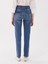 Lcw Jeans Yüksek Bel Straight Fit Kadın Jean Pantolon 5