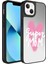 iPhone 14 - Uyumlu Aynalı Desenli Kamera Korumalı Parlak Gkm Mirror Kapak-Kalp 3