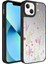 iPhone 14 - Uyumlu Aynalı Desenli Kamera Korumalı Parlak Gkm Mirror Kapak-Kalp 4