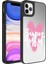 iPhone 11 Pro - Uyumlu Aynalı Desenli Kamera Korumalı Parlak Gkm Mirror Kapak-Kalp 3