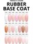 French Cover Rubber Base Coat FC11, Işıltılı Rakı Beyazı 10 ml 2