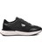 152-19498 Siyah-Beyaz Deri Erkek Sneaker 2