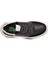 152-19559 Siyah-Beyaz Deri Erkek Sneaker 4