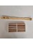 (2li Set) Ahşap 10 Tekerlekli Ayak Altı Masaj Aleti ve Ahşap Sırt Kaşıyıcı Set 4