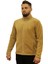 Camel Tam Fermuarlı Unisex Polar 2