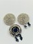 Taşlı Düğme /taşlı Klipsli Düğme/ 3 Lü Set/ 2,7 cm Gümüş 3