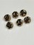Metal Düğme/hırka Yelek Boyu/ 6 Lı Set/1,8 CM/JX18/GOLD 1