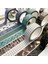Washitape Tarzı L Beden Washi Bant Scrapbooking Çıkartmalar Retro Maskeleme Bandı Japon Kırtasiye Altın Yaprak Kafes Karalama Defteri 7m Çeşitli Yapıştırıcı Washitape (Yurt Dışından) 4