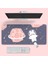 D-800X300X2MM Stili Ins Tarzı Sevimli Pembe Gezegen Tavşan Mouse Pad Oyun Büyük Süper Kawaii Bilgisayar Mat Kaymaz Klavye Pedi Ev Ofis Masaüstü Mat (Yurt Dışından) 1
