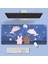 L-800X300X2MM Stili Ins Tarzı Sevimli Pembe Gezegen Tavşan Mouse Pad Oyun Büyük Süper Kawaii Bilgisayar Mat Kaymaz Klavye Pedi Ev Ofis Masaüstü Mat (Yurt Dışından) 1