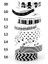 NO.641 Stili 15MM * 10M Dekoratif Siyah ve Beyaz Japon Washi Bant Seti Yapışkan Bant Dıy Scrapbooking Kağıt Fotoğraf Albümü Maskeleme Bandı (Yurt Dışından) 5