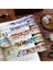 Ben Stil Sanat Kolaj Scrapbooking Planlayıcıları Dıy Journal Crafts Için Vintage Şekilli Washi Bant (Yurt Dışından) 3
