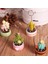 B-03 Stili 1 Adet Reçine Kawaii Kaktüs Bitkiler Fotoğraf Klip Not Klip Mesaj Klip Kartvizit Klip Masaüstü Dekoratif Küçük Süsler (Yurt Dışından) 5