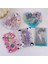 No.15 Tarzı Kawaii Şeffaf Degrade Aşk Bulutlar Akrilik Dıy Kart Standı Fotocard Tutucu Fotoğraf Çerçevesi Kart Tutucu Masaüstü Süsleme (Yurt Dışından) 3