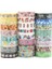 E4 Stili E1- E Kawaii Karikatür Dekorasyon Bandı Kağıt Washi Maskeleme Bandı Yaratıcı Scrapbooking Kırtasiye Okul Malzemeleri (Yurt Dışından) 2