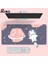 C-800X300X2MM Stili Ins Tarzı Sevimli Pembe Gezegen Tavşan Mouse Pad Oyun Büyük Süper Kawaii Bilgisayar Mat Kaymaz Klavye Pedi Ev Ofis Masaüstü Mat (Yurt Dışından) 5